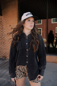Acres Button Up Midnight
