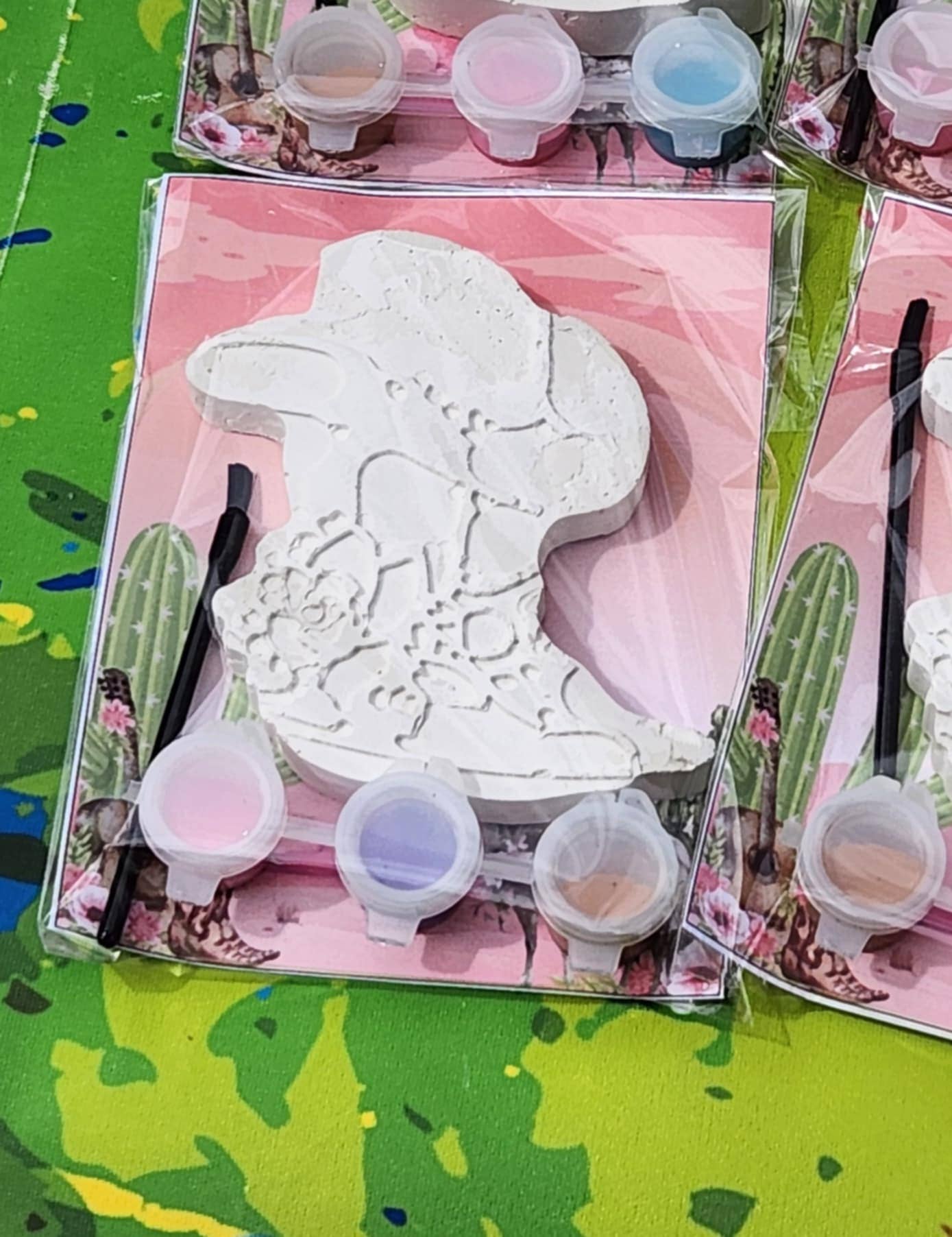 Cowgirl Plaster Paint Kit