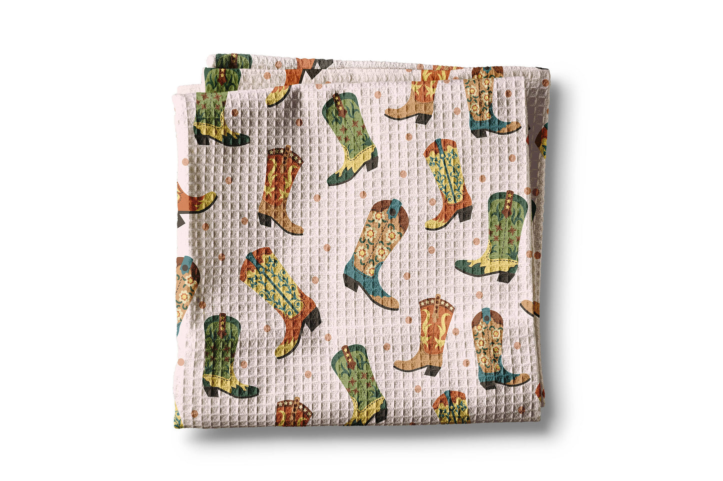 Boots Kitchen Towel Waffle