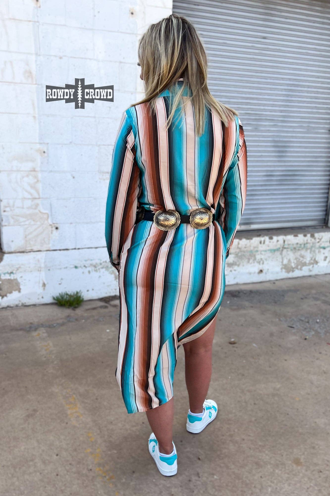 Sunset Serape Dress