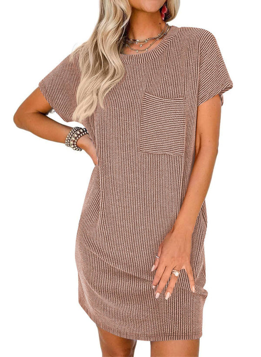 Casual T-shirt Short-sleeved Dress