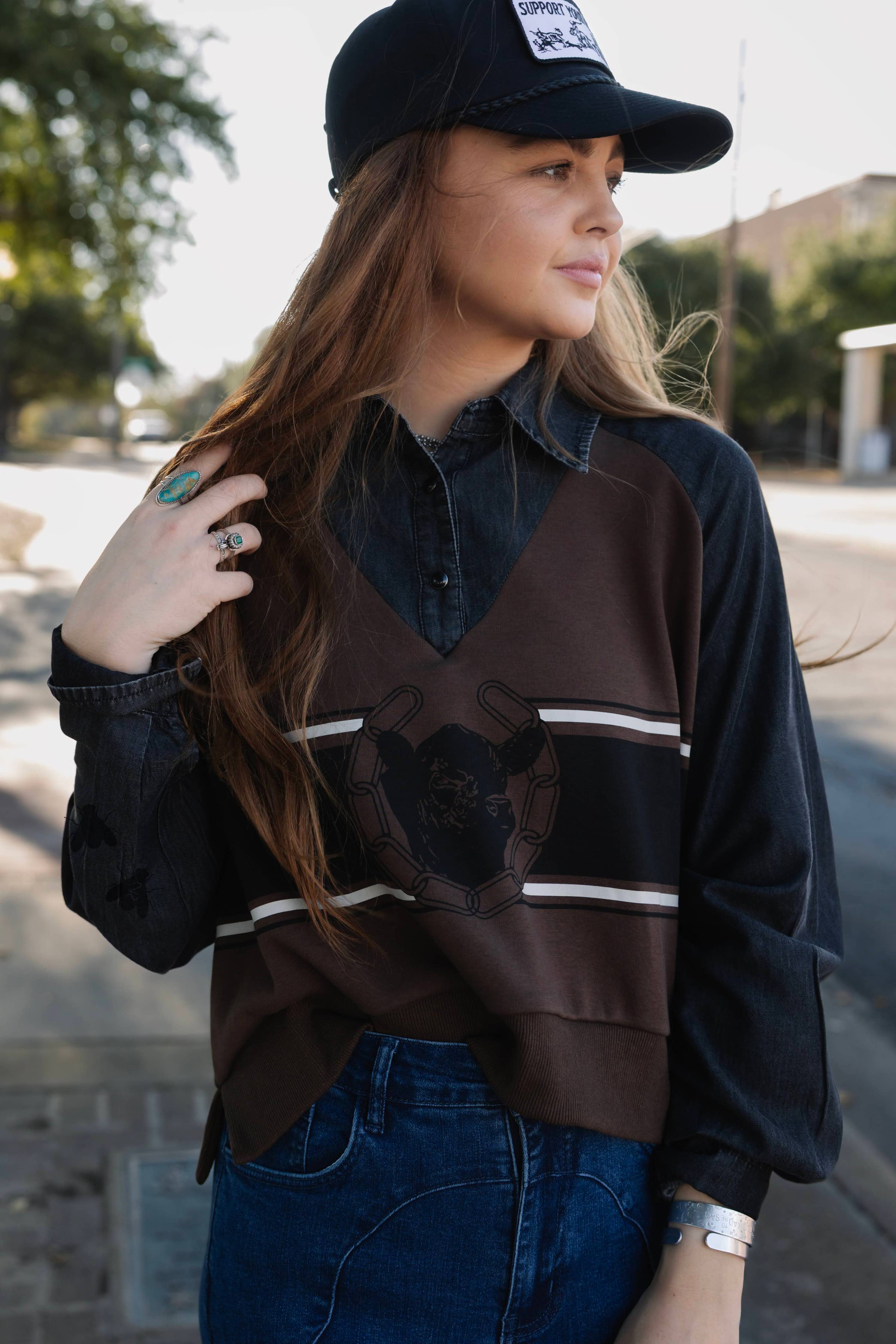Call'em Home Angus Long Sleeve