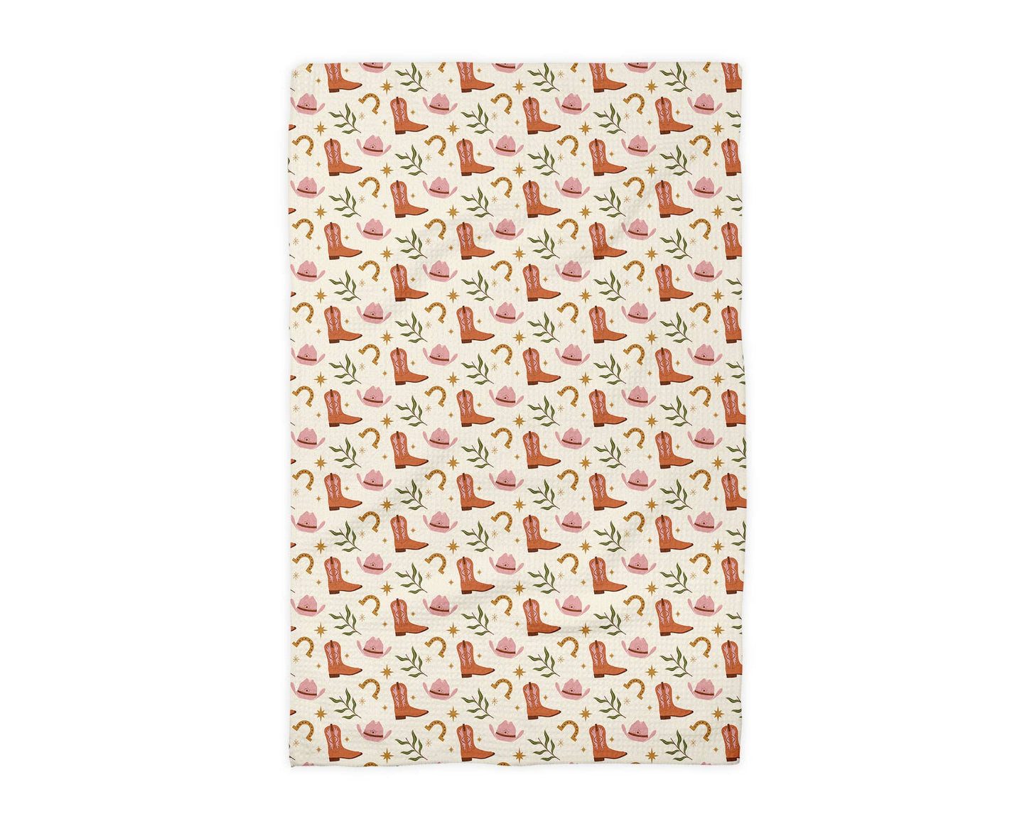 Retro Cactus Kitchen Towel