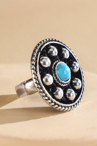 Ball Bullet Stone Ring