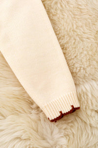 Horseshoe Flower Sweater
