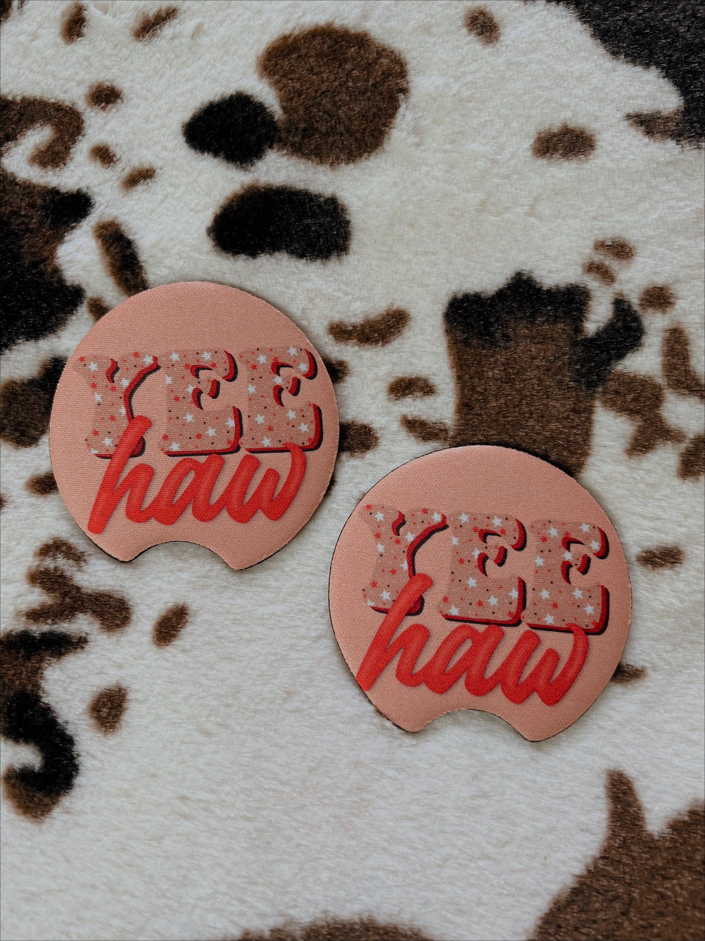 Yee Haw Car Coasters