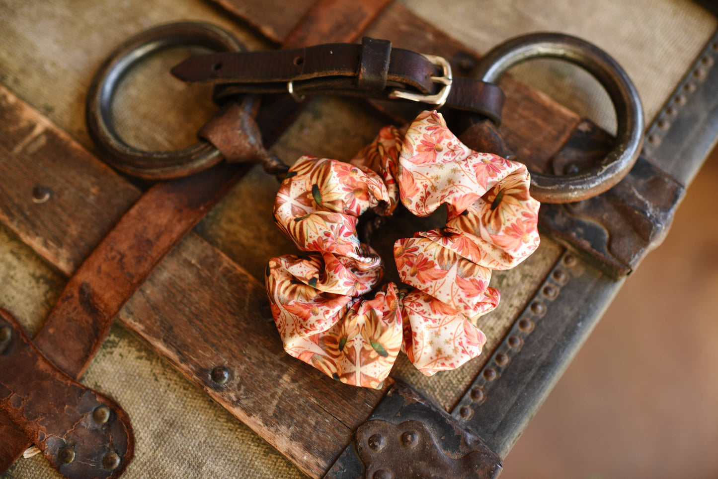 Lucky Wildflowers Scrunchie