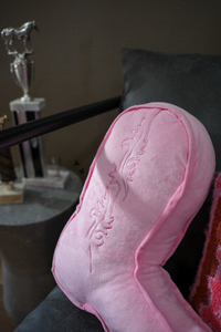 Pink Boot Pillow
