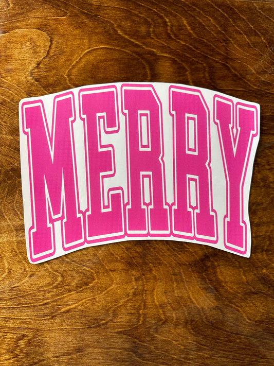 Pink Merry Graphic