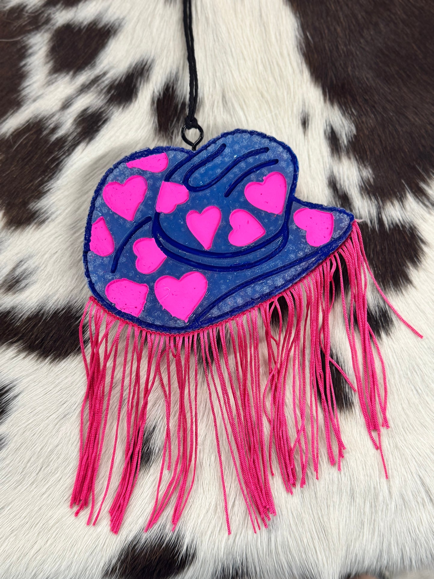 Valentine Cowboy Hat Freshie