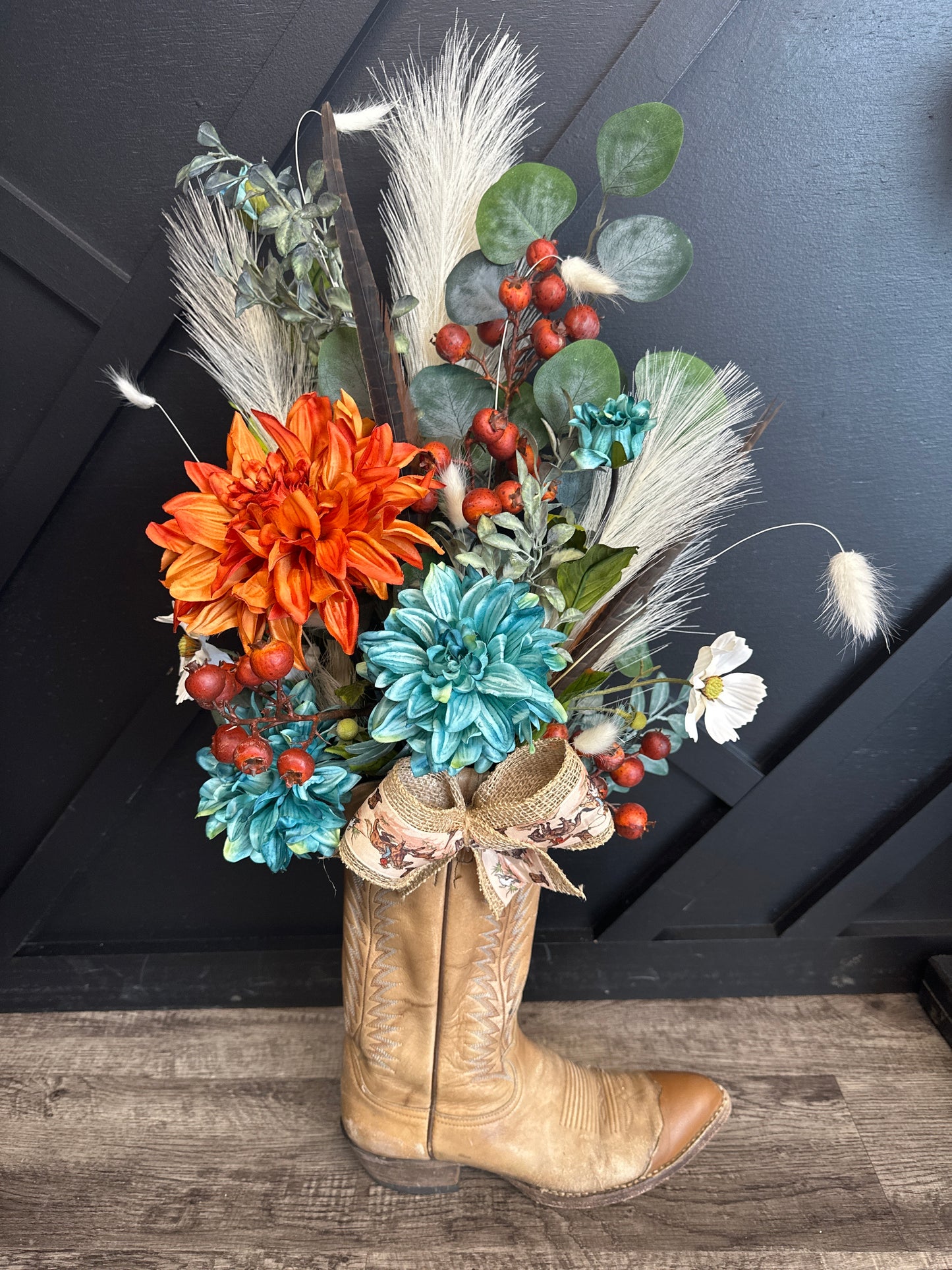 Cowboy Boot Door Hanger