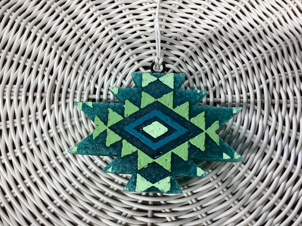 Green Aztec Freshie