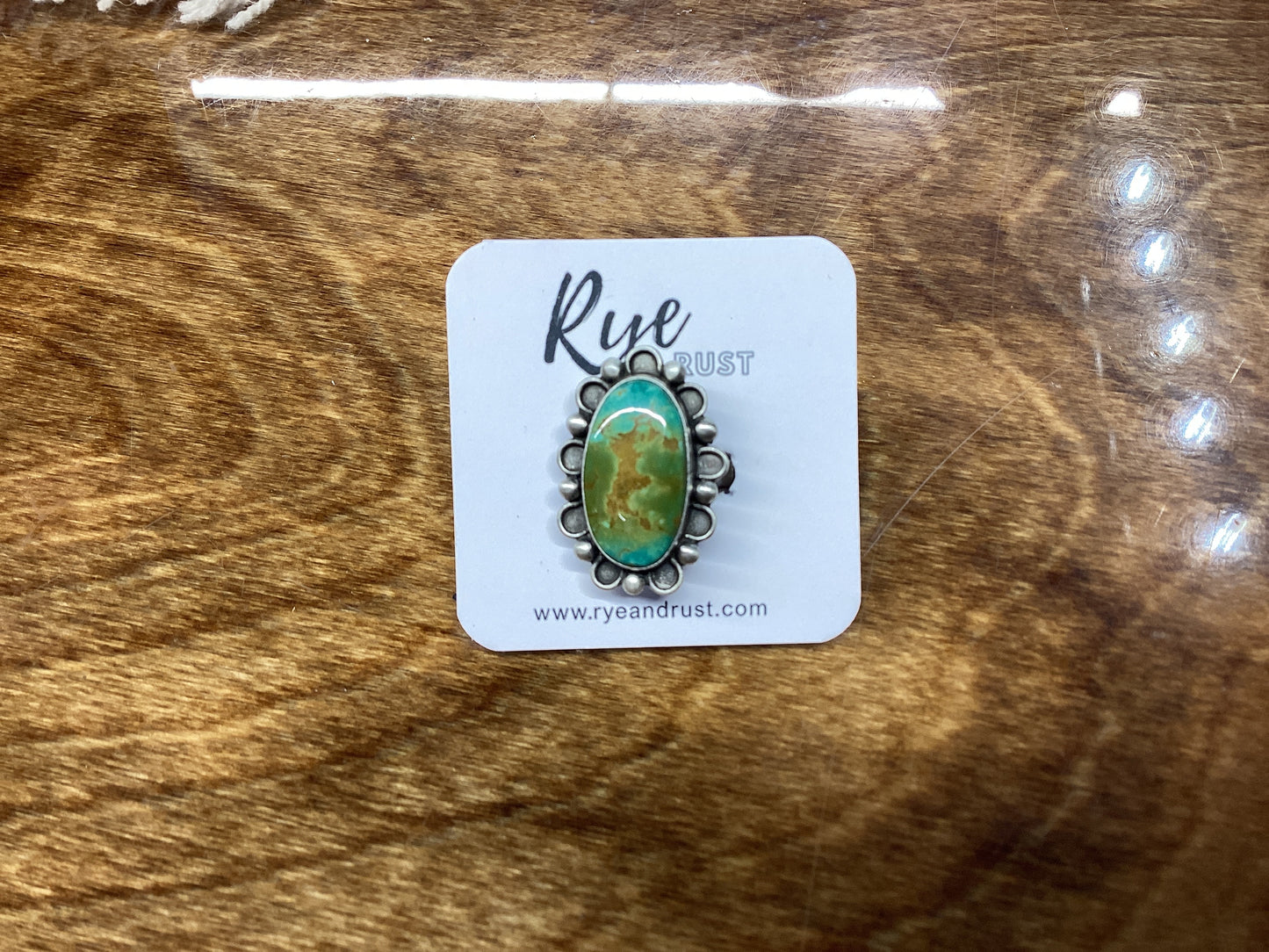 Tyrone Turquoise Ring
