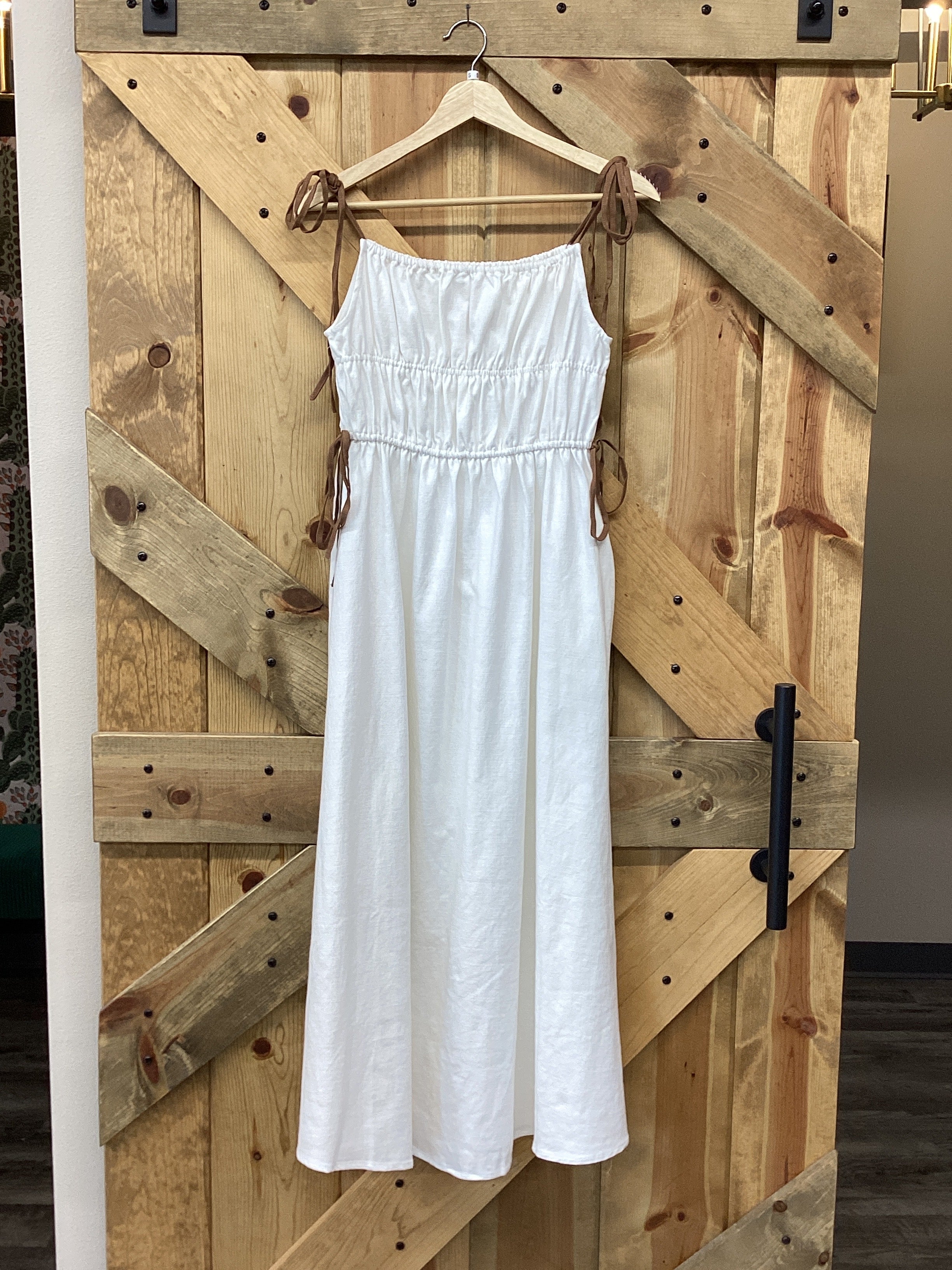 Shoulder Tie Strap Dress