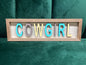 Cowgirl Wall Sign