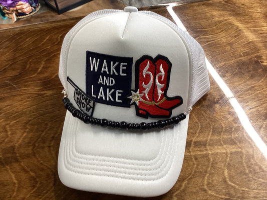 Wake and Lake Trucker Hat