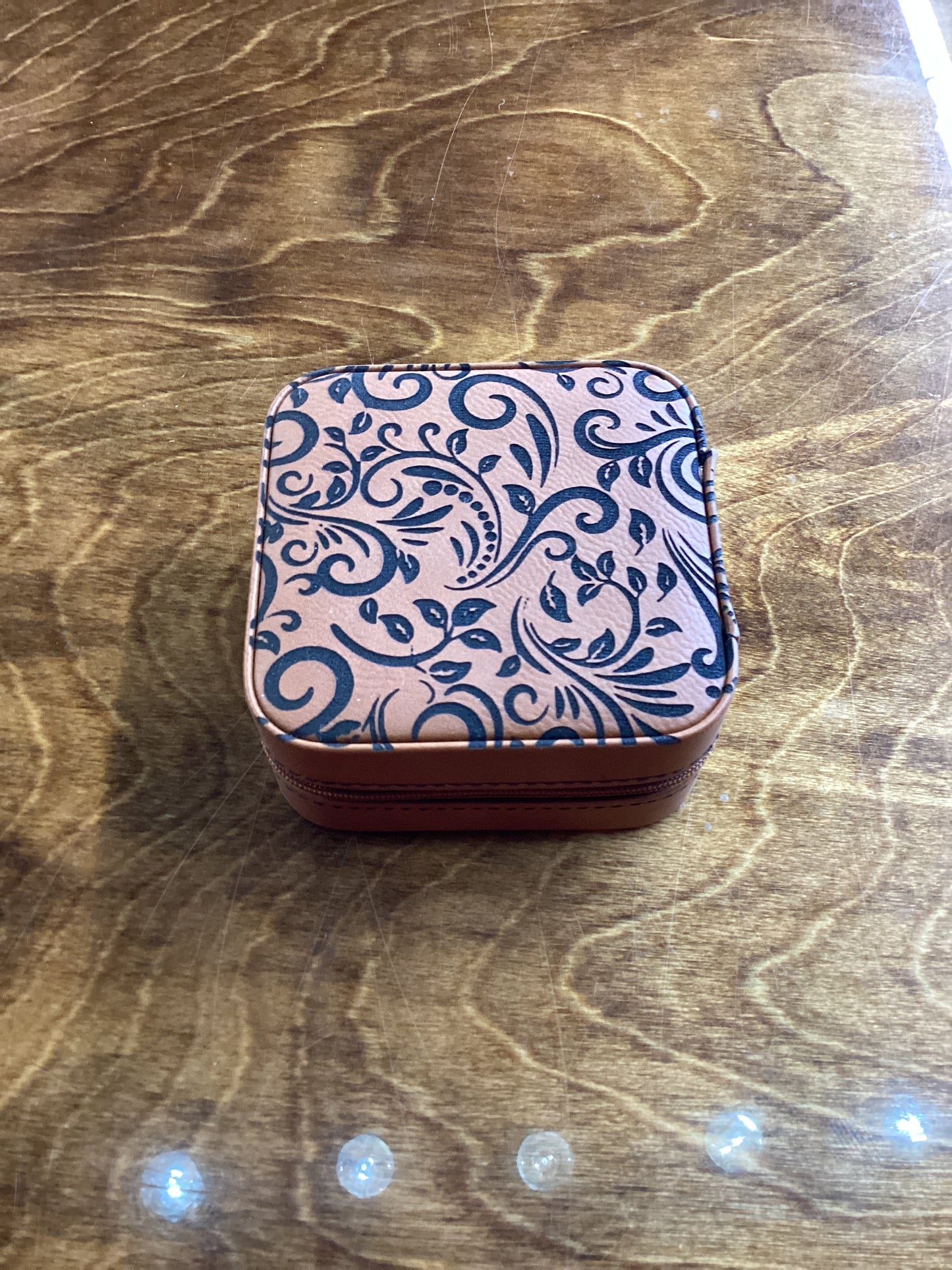 Tooled Leather Jewelry Boxes