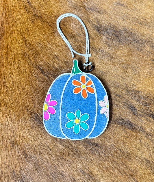 Groovy Blue Pumpkin Freshie