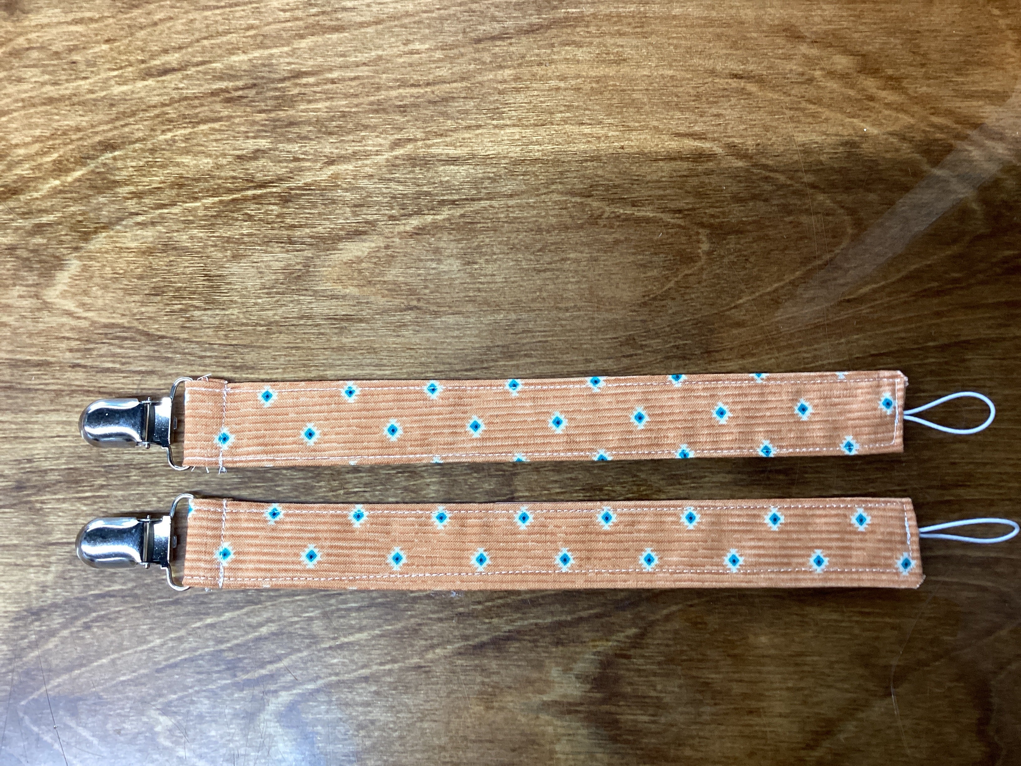 Aztec Pacifier Clip