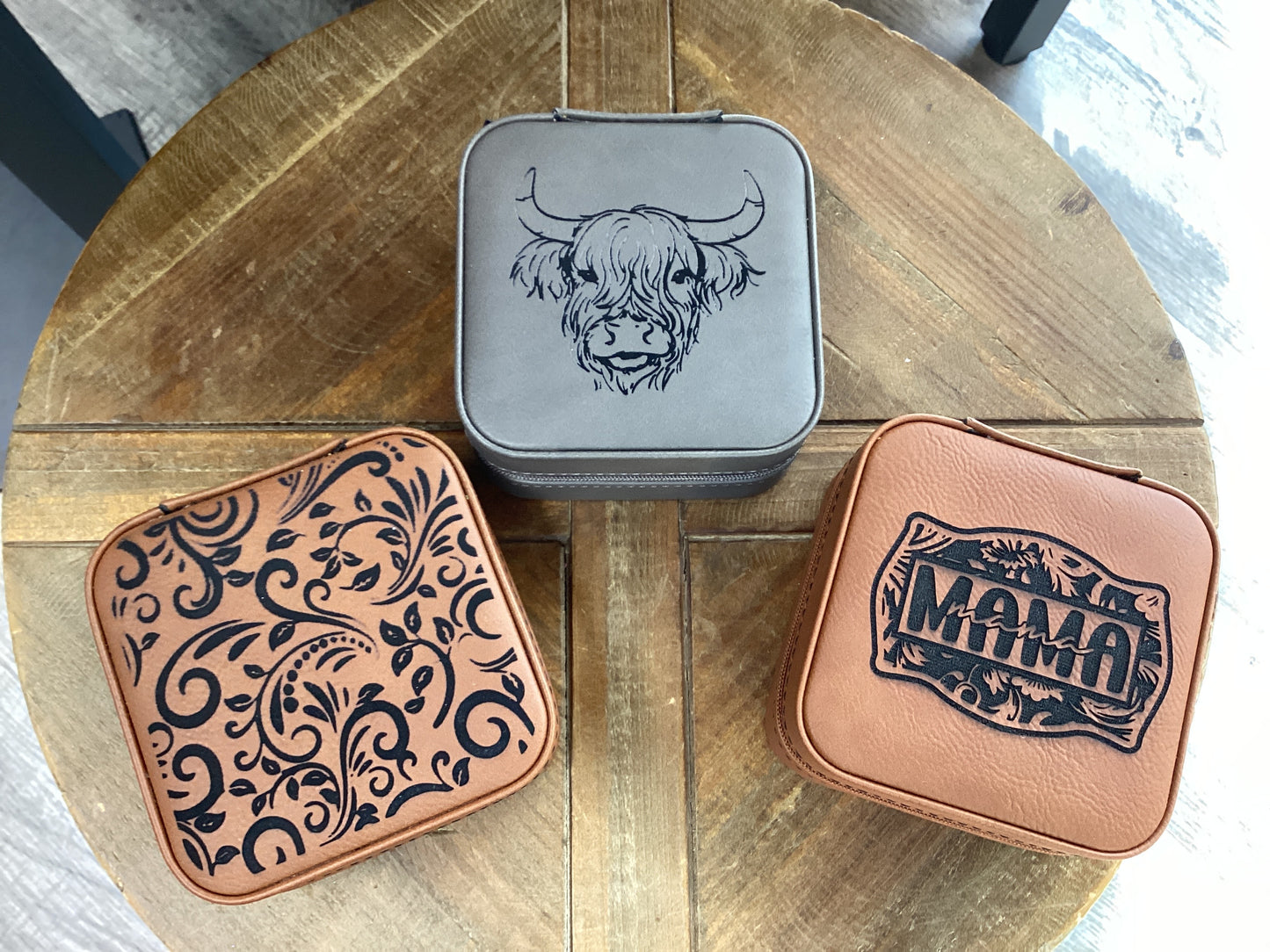 Leather Jewelry Box