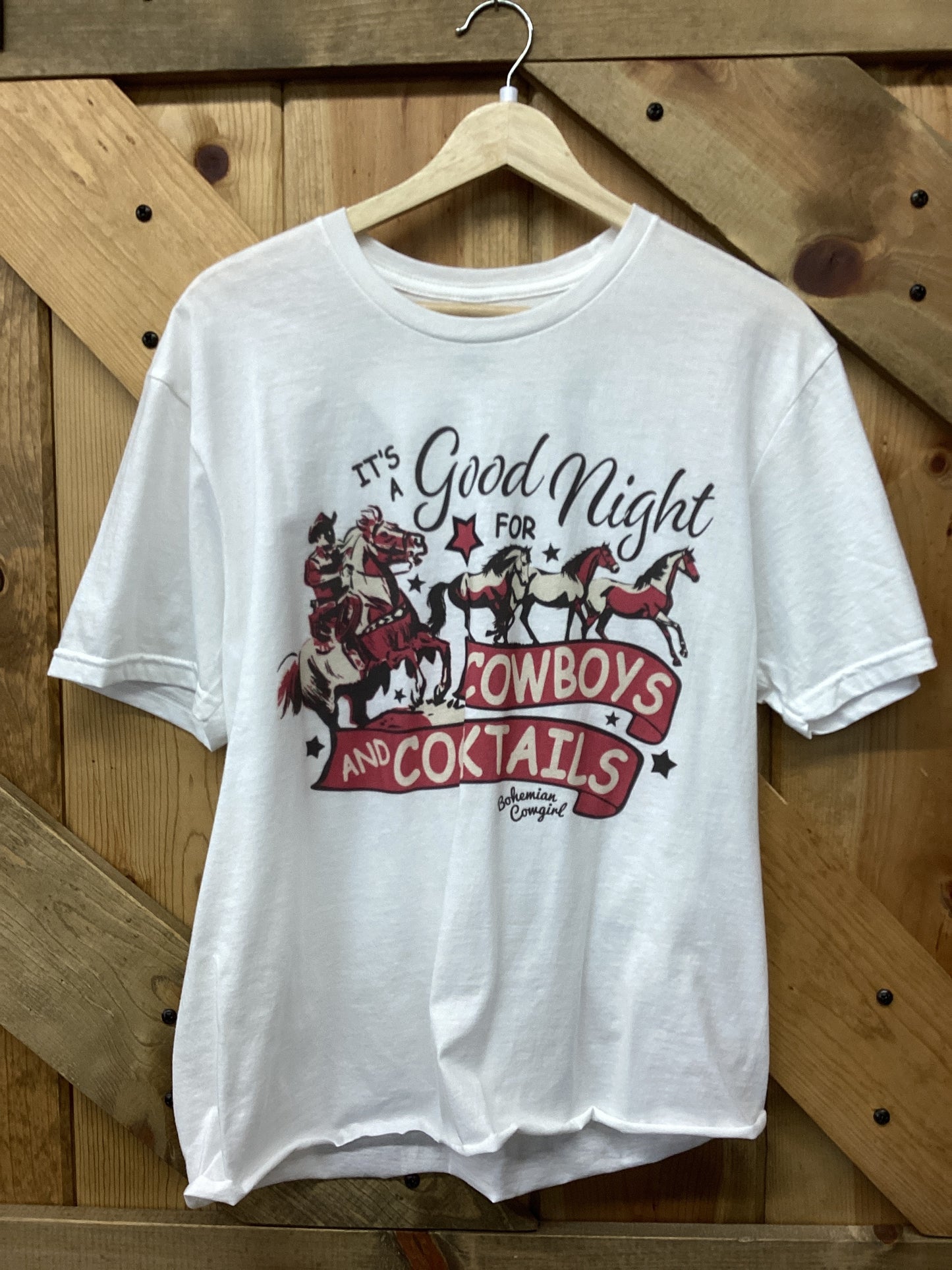 Cowboys and Cocktails Tee