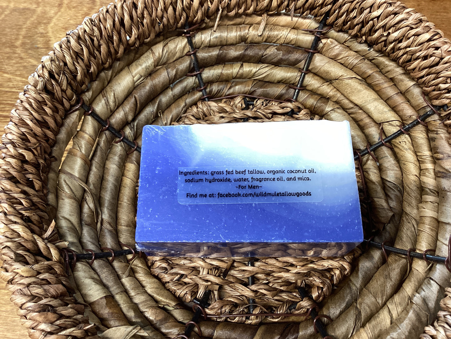 Blue Melodies Tallow Soap