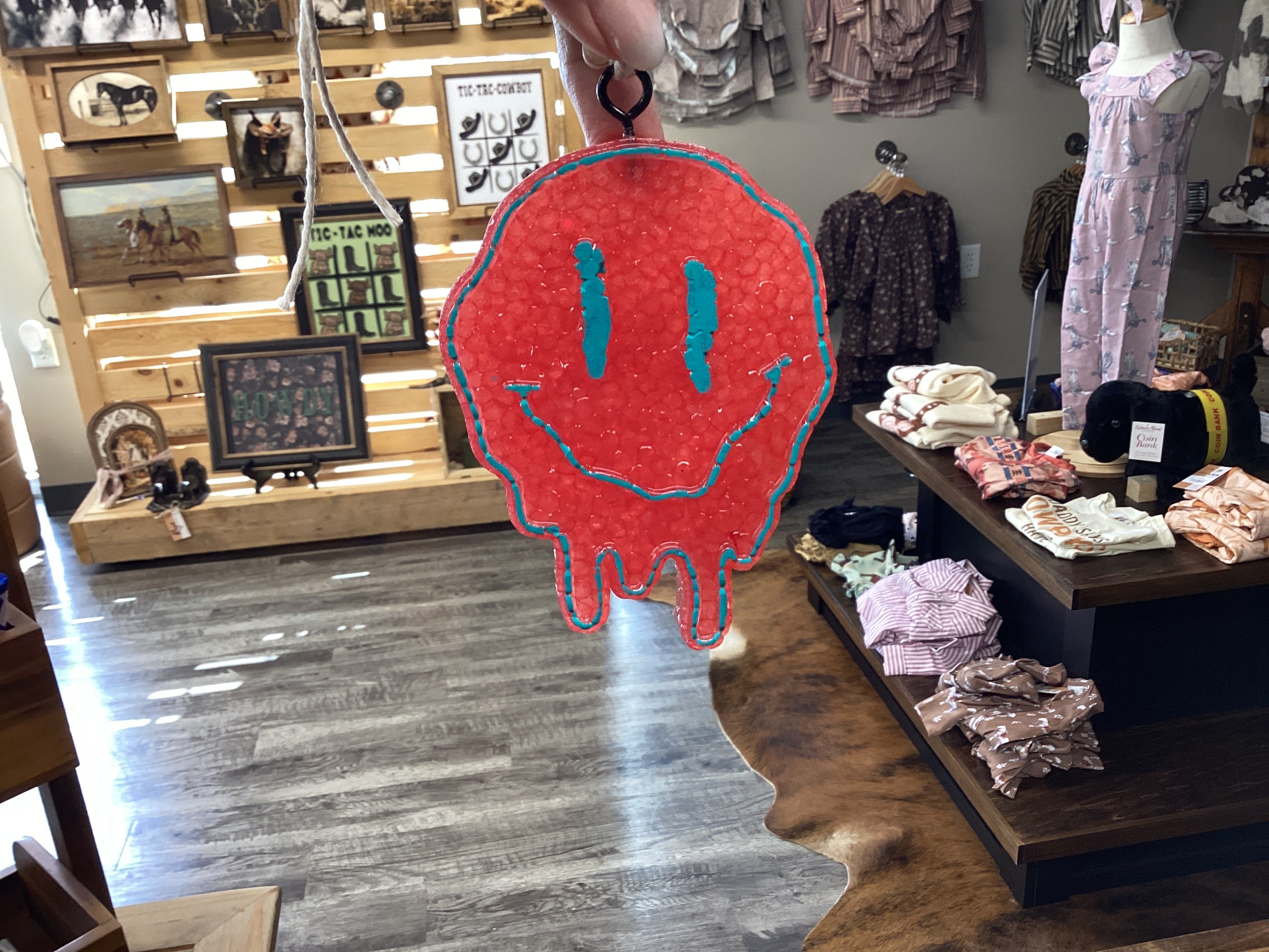 Melted Smiley Face Freshie