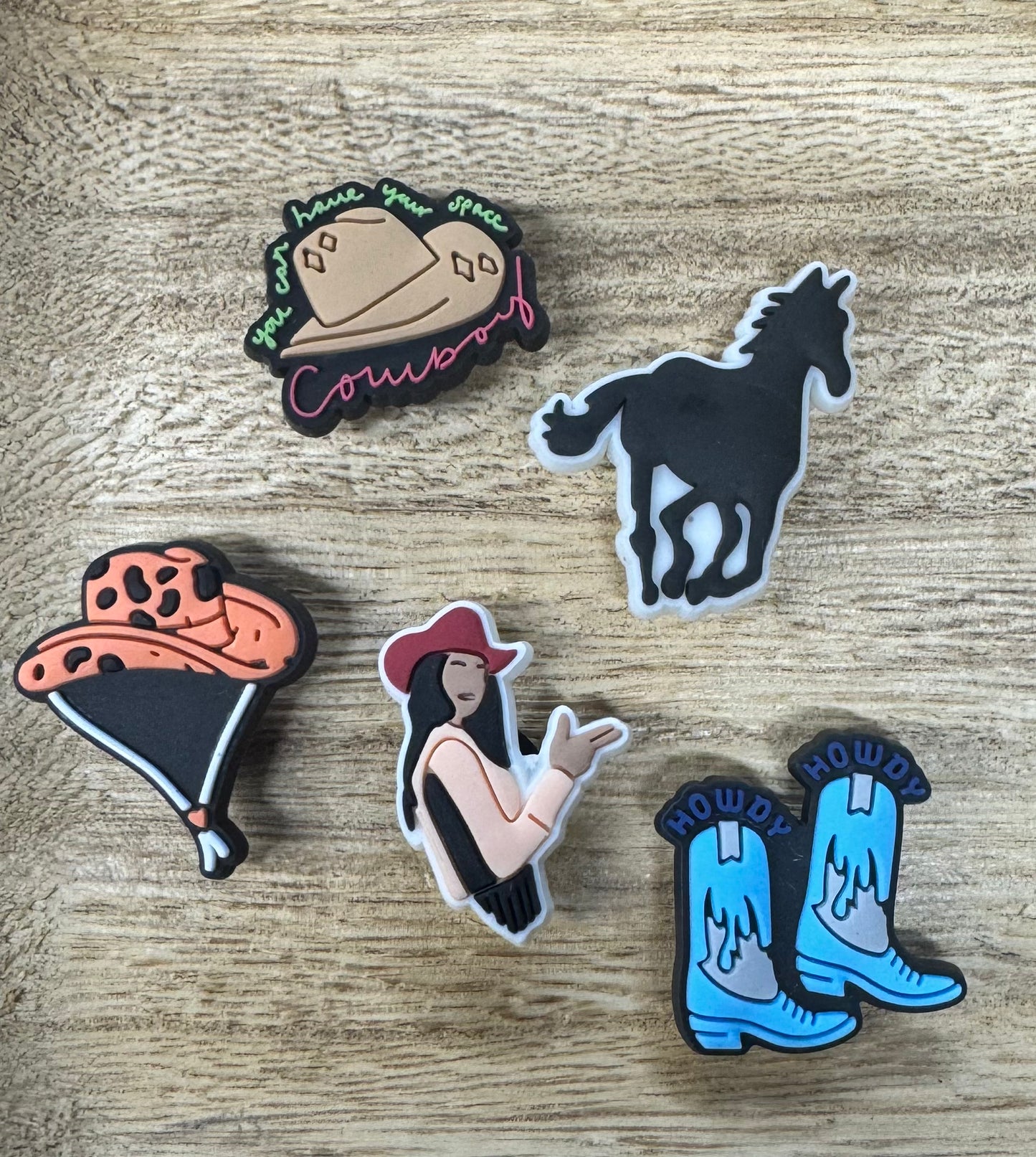 Western Croc Charm Packs