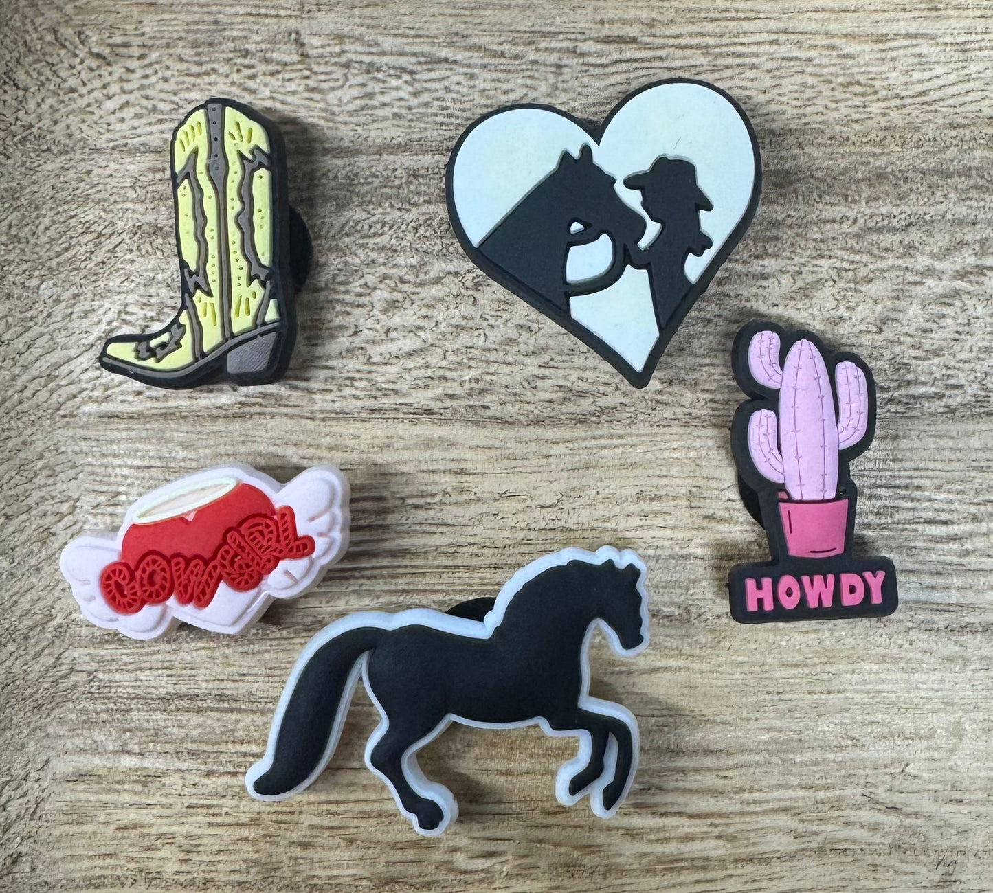 Western Croc Charm Packs