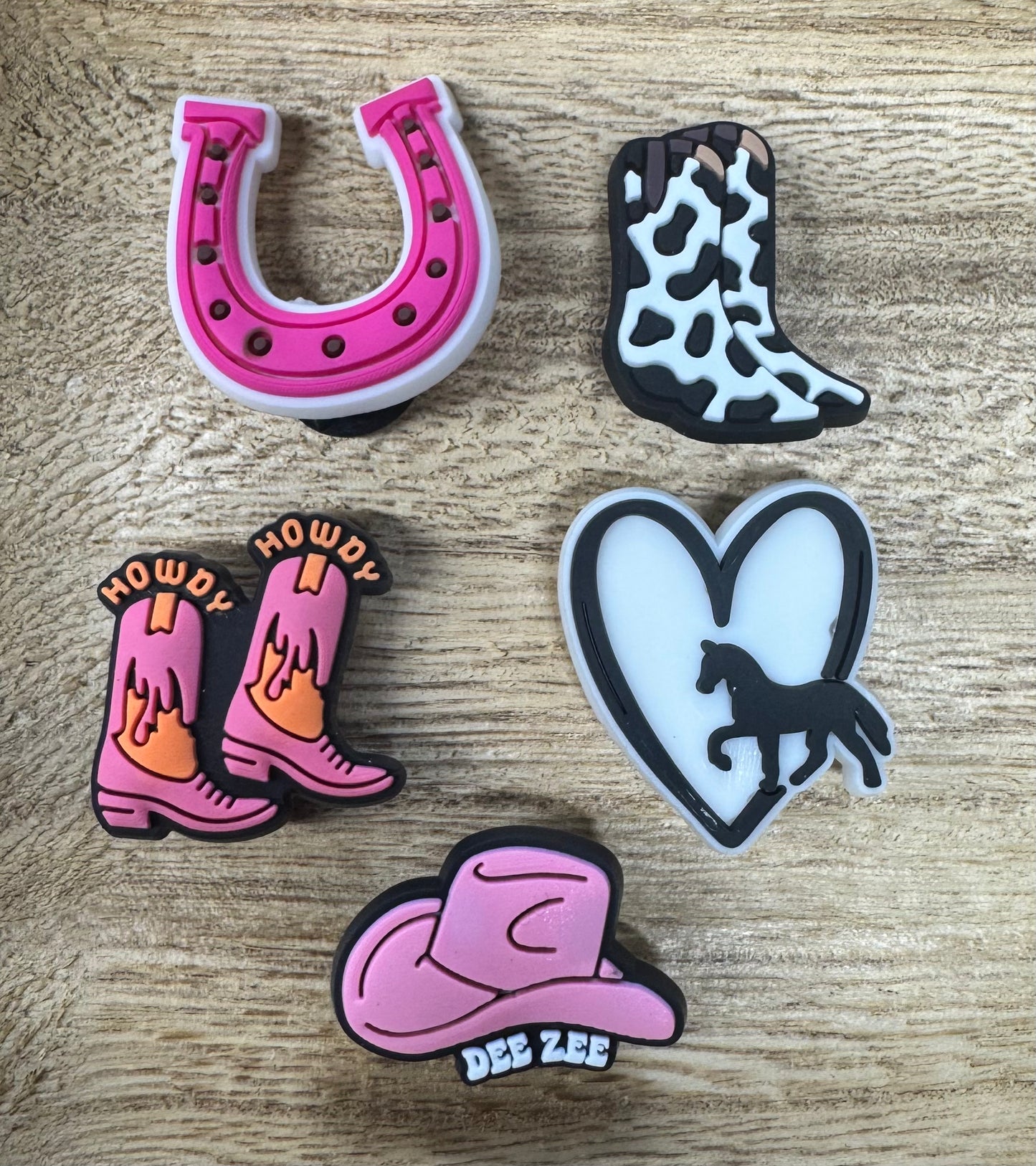 Western Croc Charm Packs