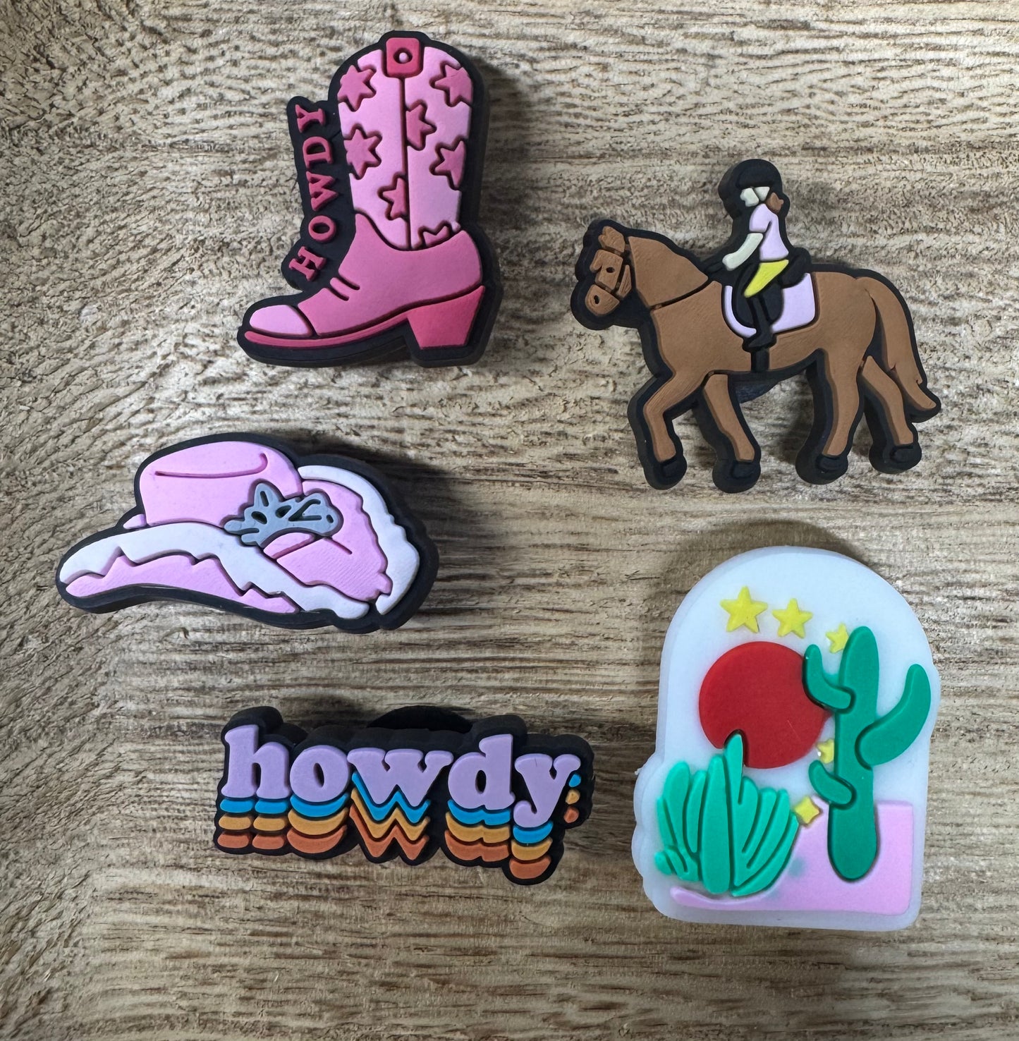 Western Croc Charm Packs