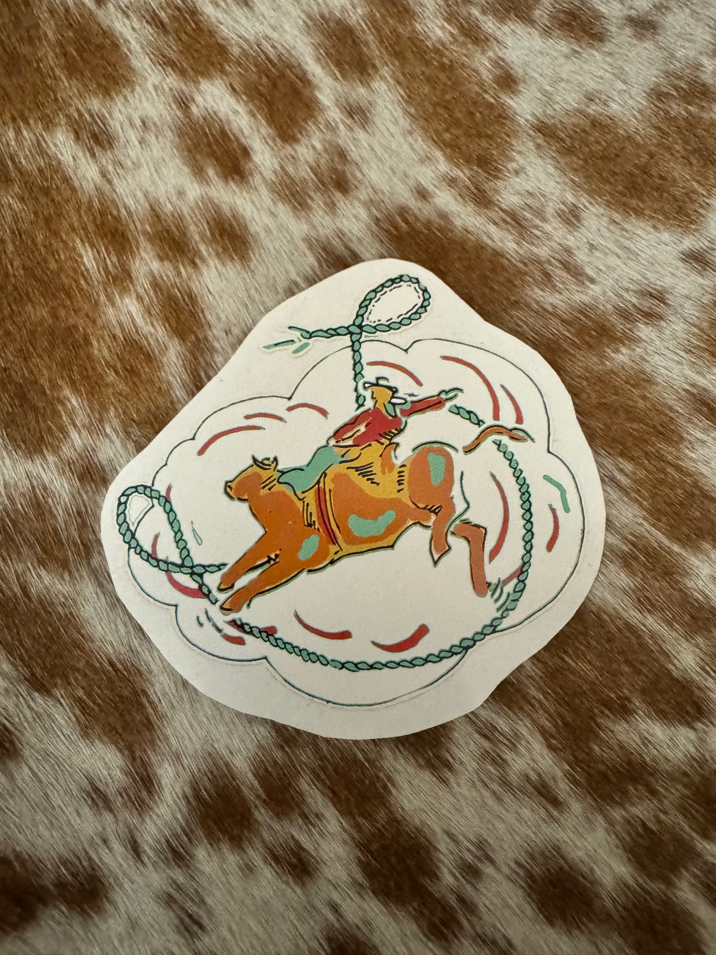 Bucking Bull Sticker