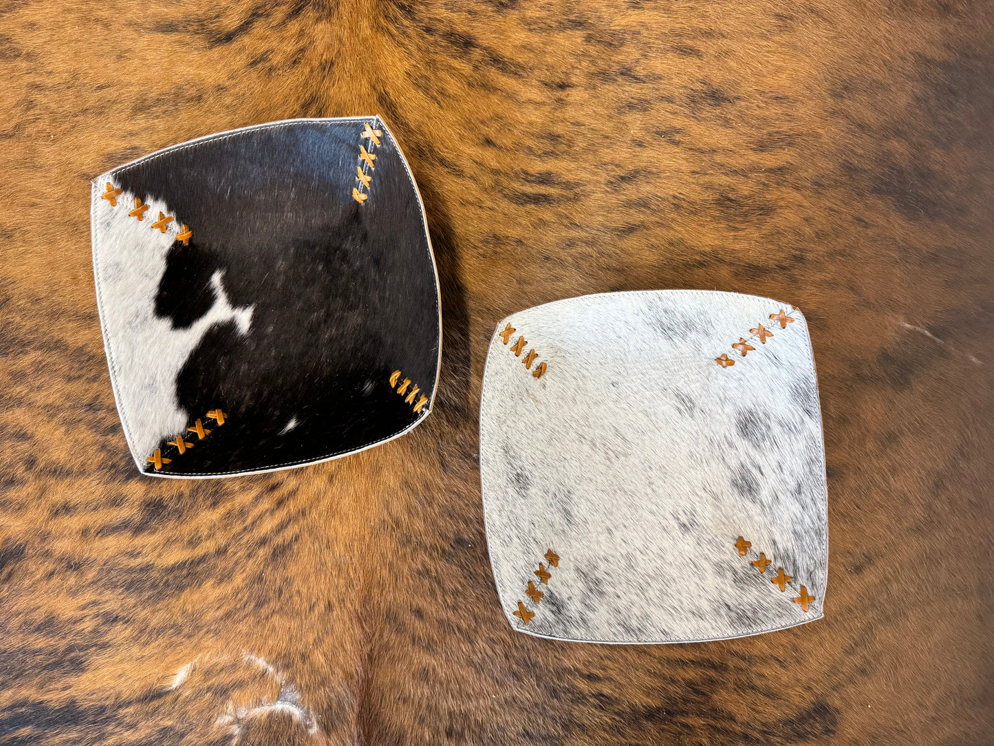 Cowhide Leather Bowl