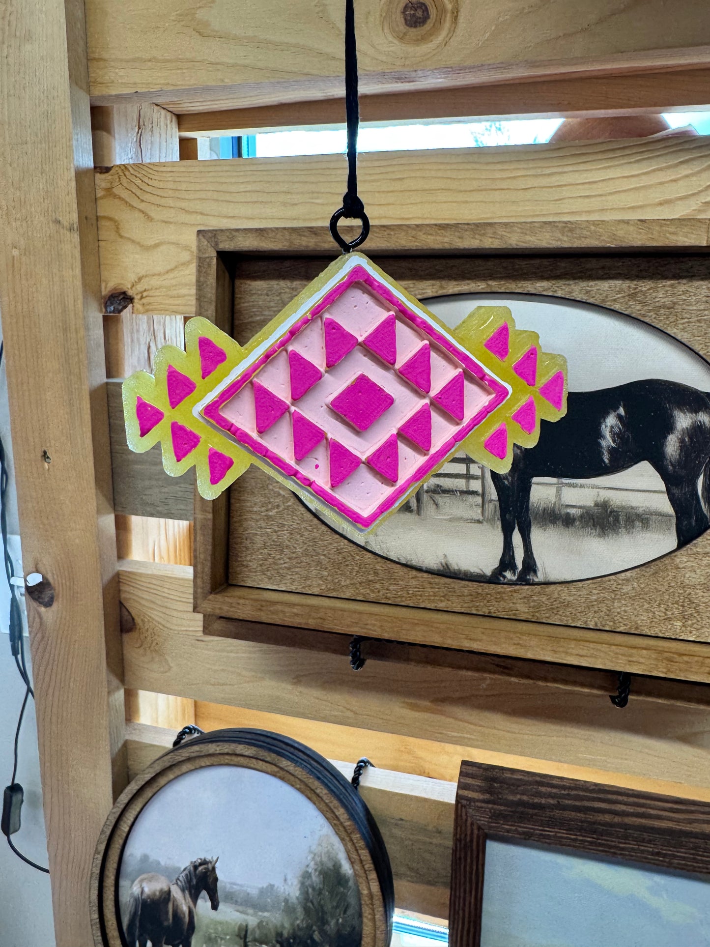 Pink Aztec Freshie
