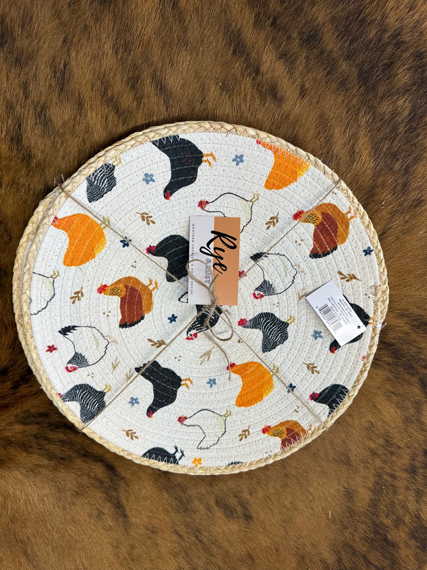 Chicken Placemat Set