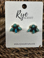 Mini Half Cluster Earrings