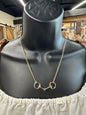 Brass Snafflebit Necklace