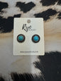 Circle Turquoise Stud