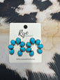 Squash Turquoise Stud
