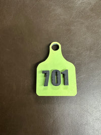 Cow Tag Magnets