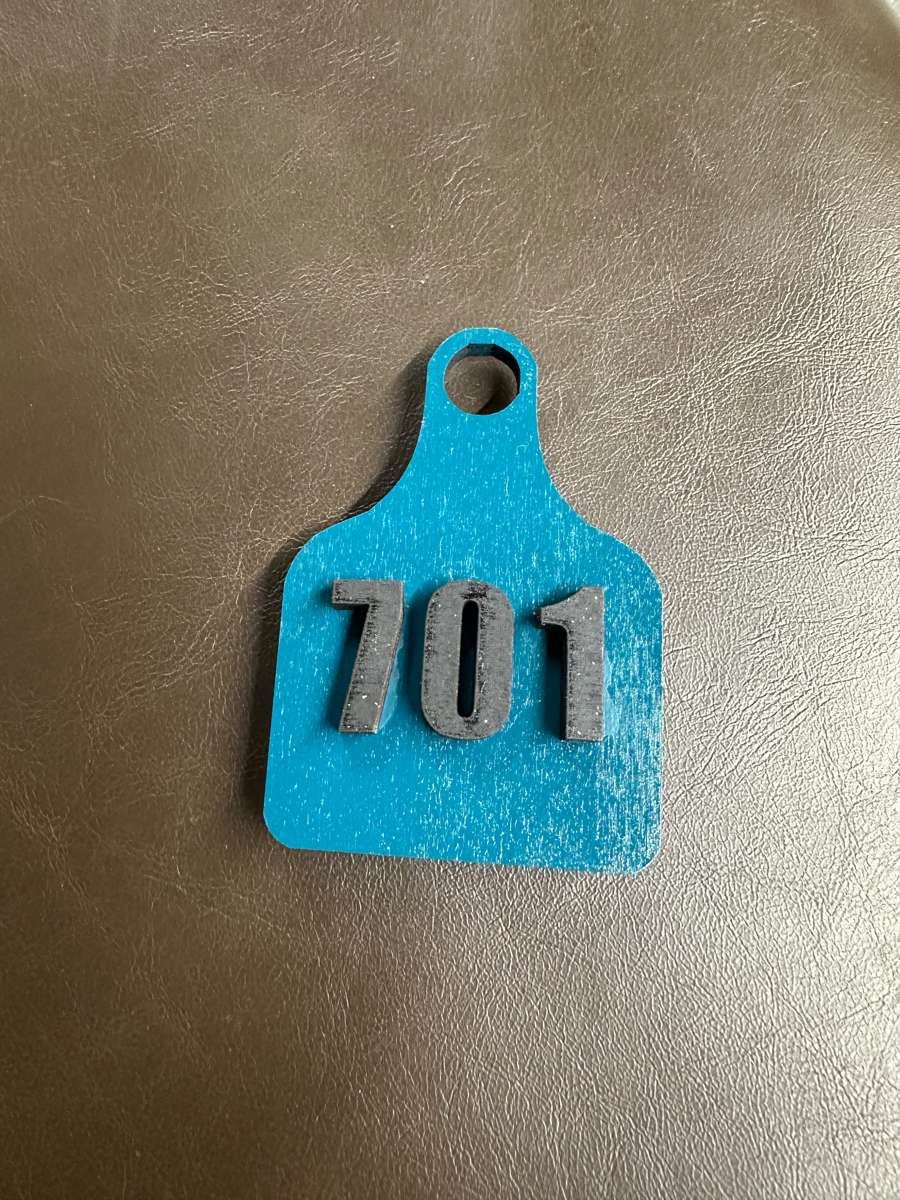 Cow Tag Magnets