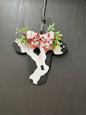 Cherry Cow Head Decor