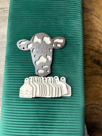 Cow and Ear Tag Birth Milestones