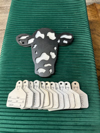 Cow and Ear Tag Birth Milestones