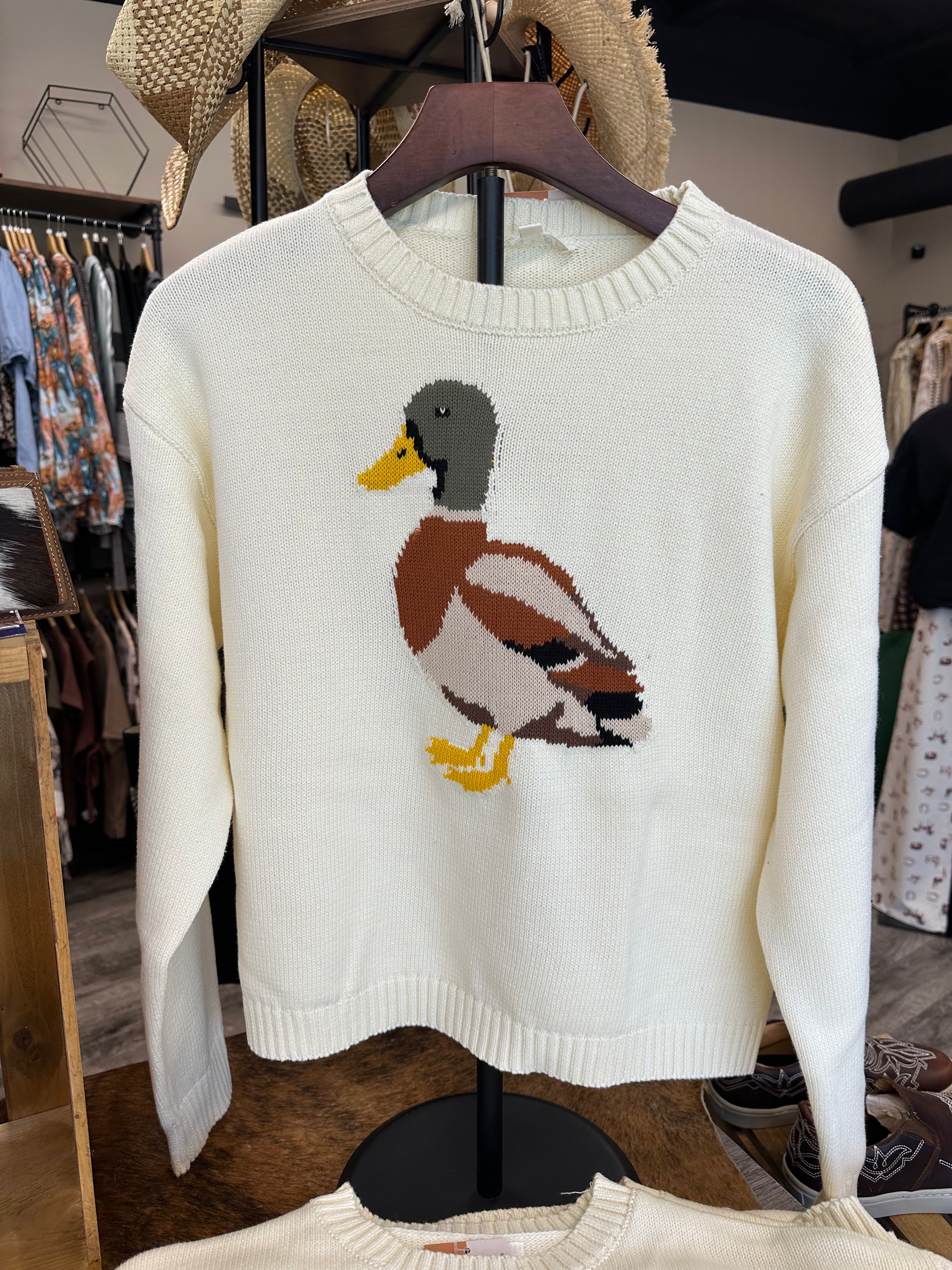 Mallard Duck Sweater