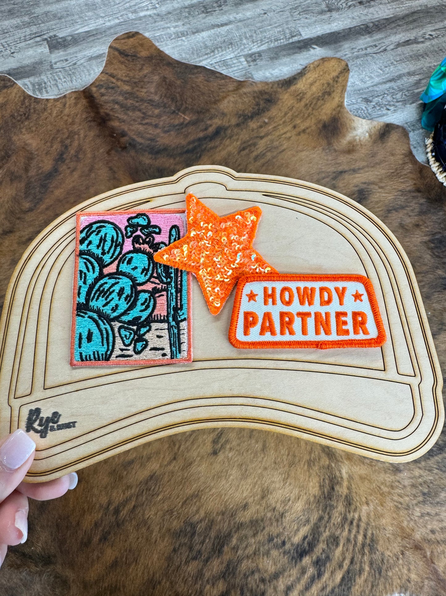 Cactus Howdy Partner Patch Pack