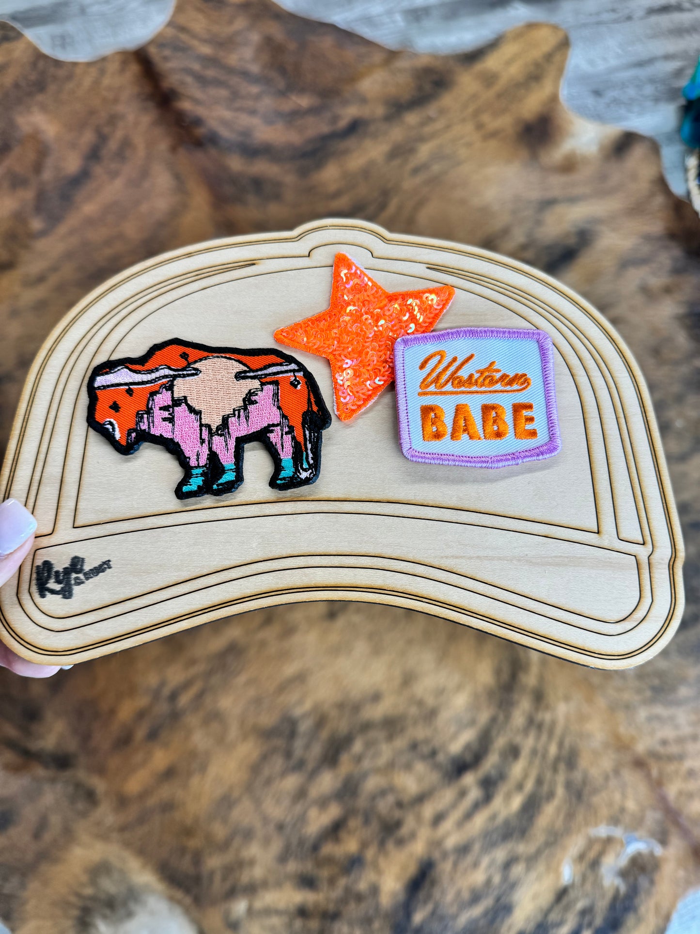 Western Buffalo Babe Patch Pack