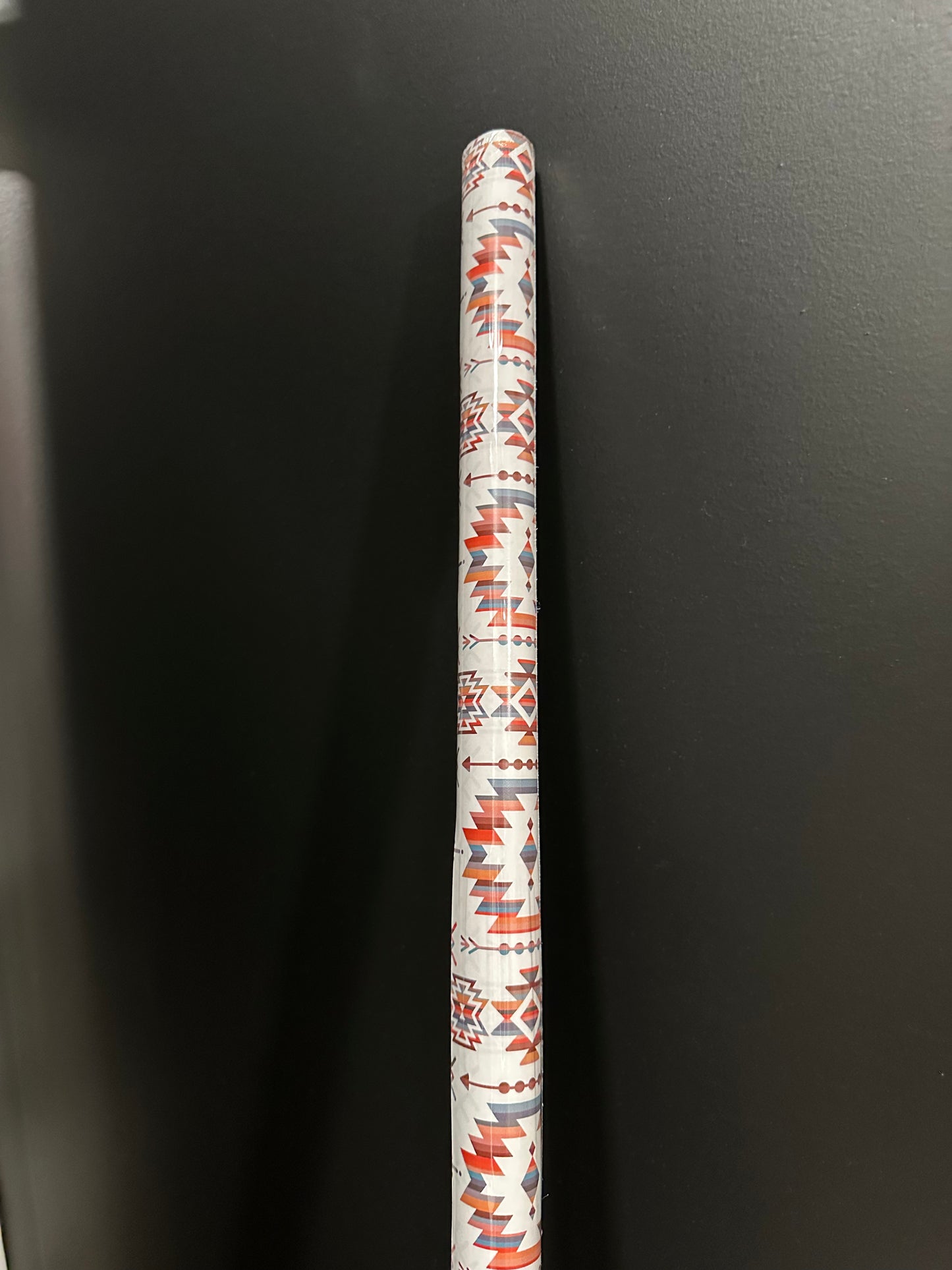 White Aztec Wrapping Paper