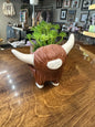 3D Highland Cow Planter