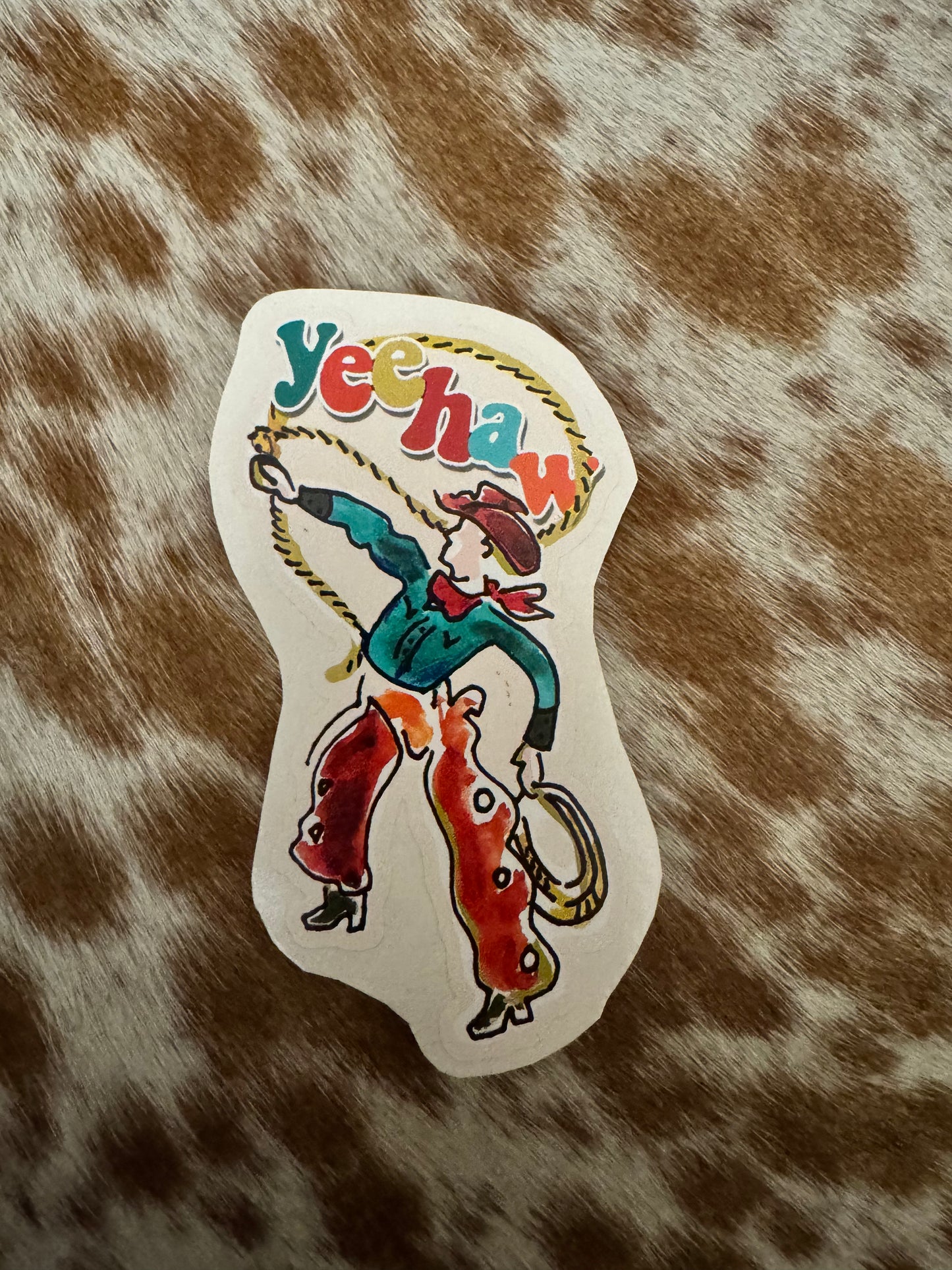 Yeehaw Sticker